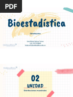 Bioestadistica Unidad 2-3 Completa