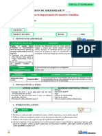 Dia 4 - 5to Grado - Sesion Ciencia y T