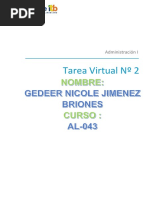 Tarea Virtual 2 - 043