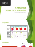 Enfermedad Hemolitica Perinatal