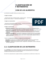 Modulo 2 Clasificacio N de Alimentos y Nutrientes