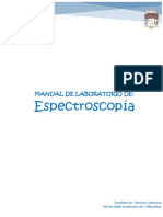 Manual de Laboratorio de Espectroscopía 2022-2