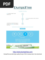 Dumpsfree: Dumpsfree Provide High-Quality Dumps Vce & Dumps Demo