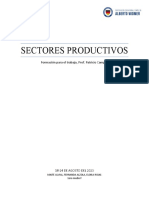 Sectores Productivos