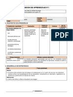 1° Grado - Sesiones Del 04 Al 08 de Setiembre