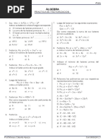 Algebra 4 - Factorizacion 1