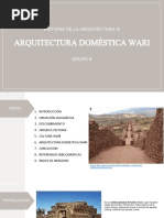 2.0 Arquitectura Domestica Wari - Grupo 6