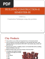 Construction Techniques Using Clay Products