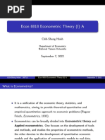 Lecture1 Classical Regression