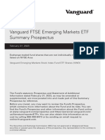 Vanguard FTSE Emerging Markets ETF Summary Prospectus: February 27, 2023