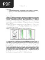 Informe 1 - Display 7 Segmentos