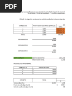 Ejemplo 1 de Costos Prorrateo