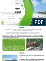 Estudos Sobre Comunidades Bentônicas de Costões Rochosos Na Costa Brasileira e Monitoramento Das Mudanças Climáticas Estado Do Conhecimento e Desafios.