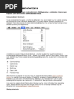 OS X - Keyboard Shortcuts