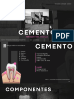 Periodonto de Inserção - Cemento