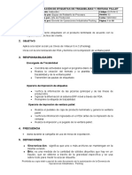 In - Creación de Etiquetas de Trazabilidad y Ventana de Pallet