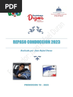 Repaso Teorico Conduccion D.D. - Duran Promo 10-23