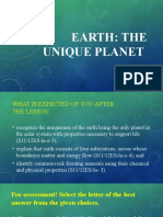 Lesson 1 Earth and The Solar System