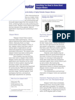Everything You Need To Know About Stepper Motors