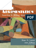 Legal Argumentation Fall 2020 Ed. FINAL