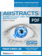 Abstracts From USCAP 2020 Gynecologic and Obstetric Pathology