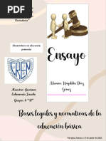 Ensayo Final Bases Legales