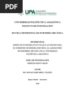 Informe Final de Proyecto de Investigación SFA - 2018 UPA