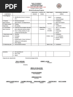 Action Plan - Herbal Gardening 2022-2023 Sample