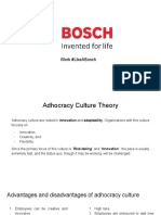 Bosch Culture