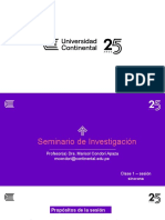 Semana 1 Introducción Al Curso y La Investigación Académica