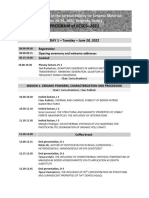 Conference Program 6CSCS 2022