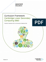 0860 Lower Secondary Computing Curriculum Framework 2021 - tcm143-635630