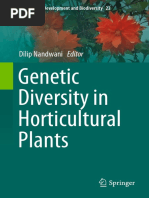 Gentic Diversity in Horticultural Plants