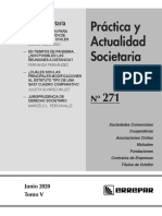 Práctica Societaria 271 - Junio 2020