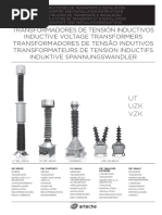 Manual de Transporte e Instalación - Transformadores de Tensión