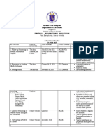 Action Plan For English Month