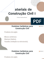 Aula - Materiais Cerâmicos