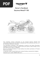 Daytona Moto2 765 2020 Manual Usuario