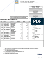 Account Statement: Penyata Akaun