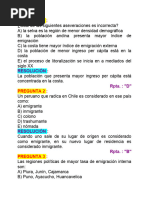 Preguntas de Geografía - Tema 10