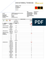 Reporte de Análisis y Tendencias: ITS 009/18 ASTM D 95-13 (2018) ASTM D 7279-18e1