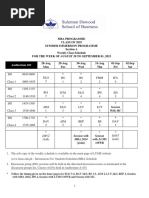 MB'25 Weekly Schedule of Sect. A (Week 2 SIM)