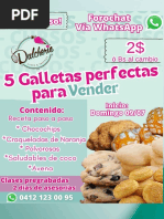 Dulcheria - 5 Galletas Perfectas para Vender