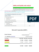 Topic 3.5 Ratio Analysis