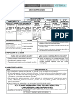 Sesion de Aprendizaje 21 Planificamos Una Noticia