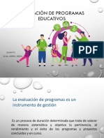 Evaluacion de Programas Educativos