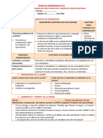 Sesión de Aprendizaje #12 Ubicamos Números de Cinco Cifras en El Tablero de Valor Posicional