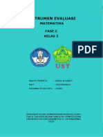 Dika Afianti - Kelas 5 - Matematika (Bilangan Cacah) - Instrumen Evaluasi