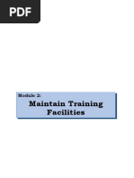 Mhar 2 MAINTAIN TRANING FACILITY