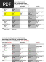 AED Teaching Timetable Sep - Dec 2023